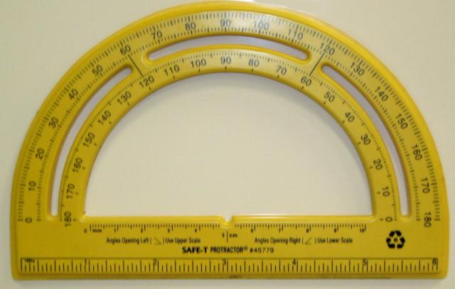 Whiteboard Magnetic Protractor