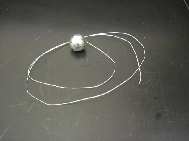 Pendulum ball and string