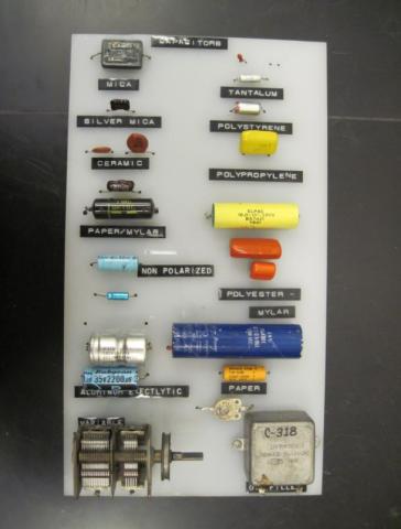Capacitor board
