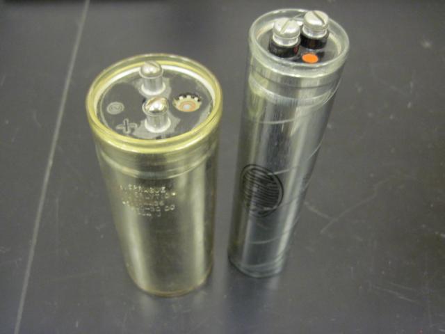 Large electrolytic capacitors