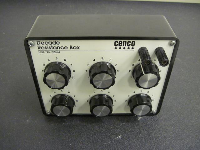Decade resistor box