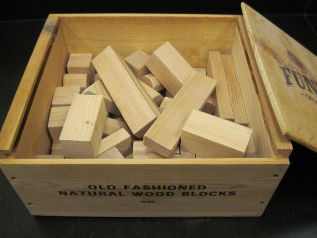 Box of blocks