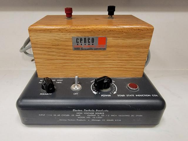 Induction coil high-voltage power supply